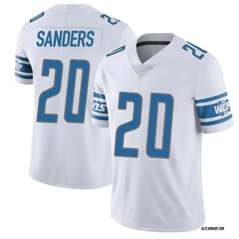 barry sanders detroit lions jersey